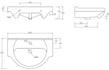 Benito 650mm Basin Vanity Unit & Toilet Pack