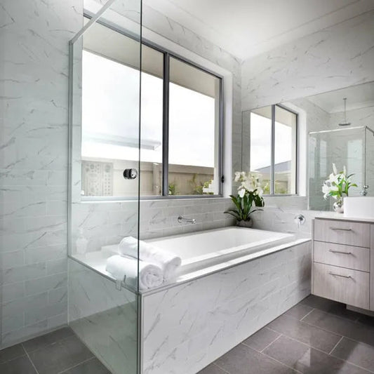 apennine flat gloss tiles 300x100mm, Ceramic Tiles, Metro  Tiles, Wall Tiles, White Tiles, 1