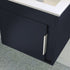 aida 500mm wall hung vanity unit matt indigo blue chrome handle, Alessio, Wall Hung Vanity Unit, 2