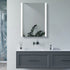aksel 1200x600mm rectangle front lit led mirror, Alessio, Illuminated Bathroom Mirror, Mirrors, 1