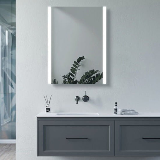 aksel 1200x600mm rectangle front lit led mirror, Alessio, Illuminated Bathroom Mirror, Mirrors, 1