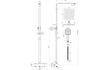 alessia cool touch thermostatic mixer shower, Alessio, Mixer Showers, Showers, 4