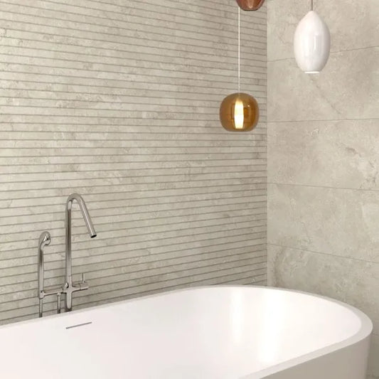 melrose himalaya beige decor 300x600mm tiles, Ceramic Tiles, Decor Tiles, Fluted Tiles, Wall Tiles, Beige Tiles, 1