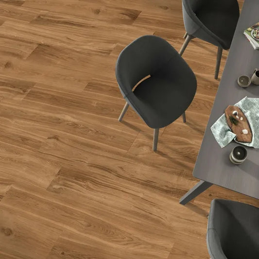 selva teka 225x1195mm tiles, Floor Tiles, Porcelain Tiles, Wood Effect Tiles, Wall Tiles, Brown Tiles, 1