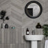 ancona chevron grey tiles 80x400mm, Floor Tiles, Porcelain Tiles, Wood Effect Tiles, Wall Tiles, Grey Tiles, 1