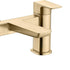 antonio brushed brass bath filler mixer tap, Alessio, Brushed Brass Bath Taps, Taps, 4