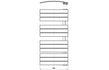 antonio-curved-towel-radiator-550x1080mm-chrome, Alessio, Designer Radiators, Heating, Towel Rails, 3