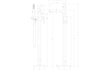 antonio matt black freestanding bath tap with shower kit, Alessio, Black Bath Taps, Free Standing Bath Taps, Taps, 7