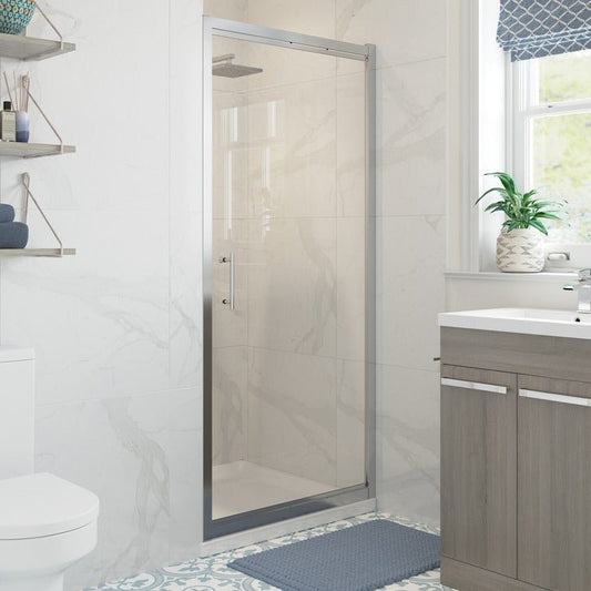 aria 700mm pivot shower door, Alessio, chrome, Pivot Shower Doors, Shower Doors, Shower Enclosures, 1