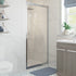 aria 700mm pivot shower door 700mm side panel, Alessio, chrome, Pivot Shower Doors, Shower Enclosures, Square Shower Enclosures, 2