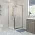 aria 900mm infold shower door 700mm side panel, Alessio, chrome, Shower Doors, Shower Enclosures, Square Shower Enclosures, 1
