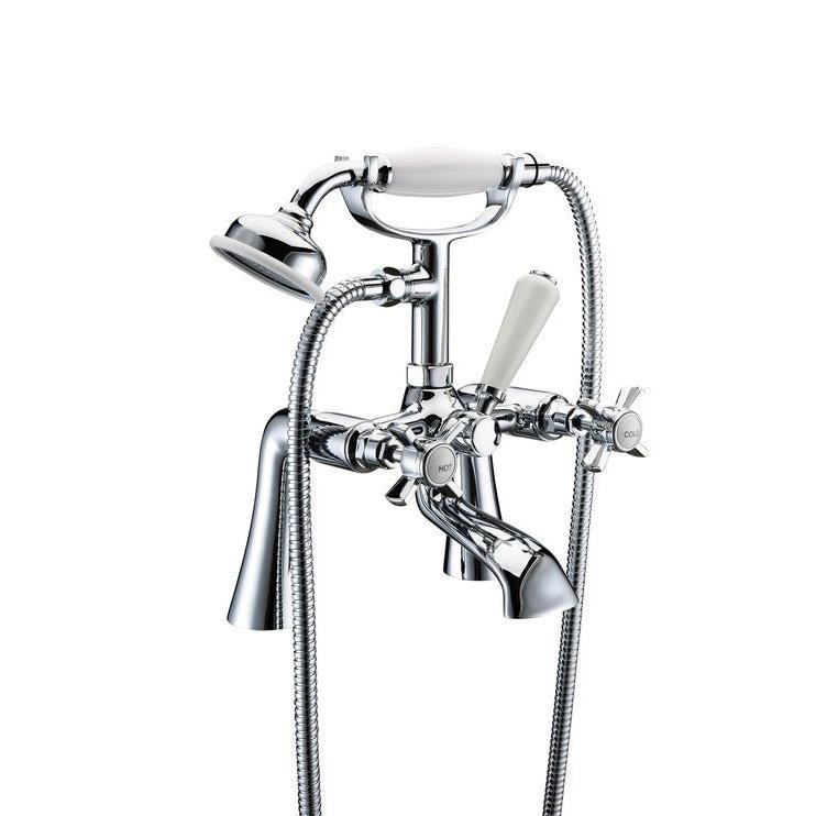 Aria Bath Shower Mixer Tap Chrome - bathandtile