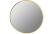 arto 500mm round mirror brushed brass, Alessio, Mirrors, Round Mirrors, Standard Bathroom Mirrors, 2
