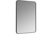 arto 600x800mm rectangle mirror matt black, Alessio, Mirrors, Standard Bathroom Mirrors, 2