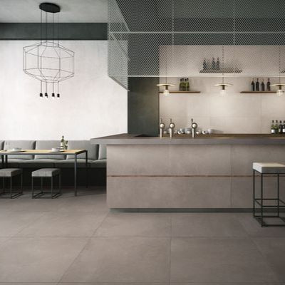 Azuma Agrm silver grey tiles, 600x600mm, perfect for floor tiles, porcelain tiles, wall tiles, and versatile grey tiles.