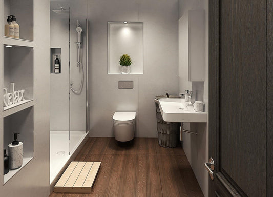 beige eiger 1200mm plywood nu lock wet wall panel, Perform Panel, Plywood Wet Wall Panels, Wet Wall Panels, 1