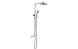 Benito Complete Shower Bath Suite 1060mm Unit - Left Hand Bath - bathandtile