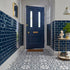 bourton marine pattern tiles 450x450mm, Ceramic Tiles, Floor Tiles, Patterned Tiles, Wall Tiles, Blue Tiles, 2