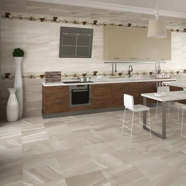 Burlington Taupe Tiles 200x600mm Tiles - bathandtile