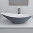 cameo resin washbowl grey 564x323mm, Alessio, Basins, Counter Top Bowl , 1