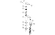carlo chrome basin mixer tap waste, Alessio, Chrome Basin Taps, Taps, 6