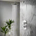 carlo round shower pack single outlet overhead shower, Alessio, Mixer Showers, Shower Valves, Showers, 2