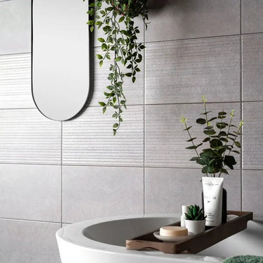 cement taupe decor tiles 250x400mm, Ceramic Tiles, Decor Tiles, Wall Tiles, Grey Tiles, 1