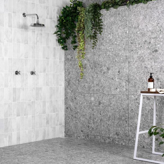 Balance Ceppo di Gre grey matte tiles, 600x600mm - versatile for floor tiles, porcelain tiles, wall tiles, and grey tiles.