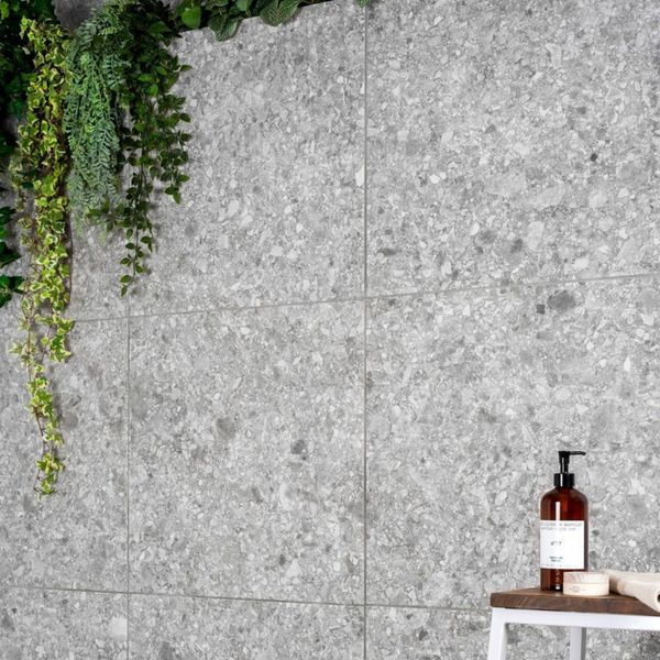 Balance Ceppo di Gre grey matte tiles, 600x600mm, suitable for floor tiles, porcelain tiles, wall tiles, and grey tiles.