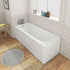 ceria round single ended supercast bath 1700x750x550mm, Baths, Straight Baths, Alessio, 1