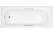 ciana single end twin grip textured base bath 1700x700x510mm 2th, Baths, Straight Baths, Alessio, 2