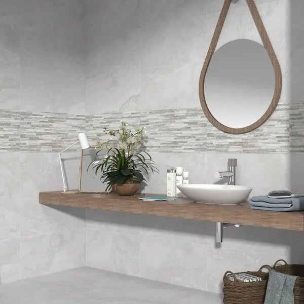 Cipriani Gris Tiles 600x300mm - bathandtile