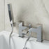 cira chrome bath filler mixer tap with shower kit, Alessio, Chrome Bath Shower Mixer Taps, Bath Taps, Taps, 5