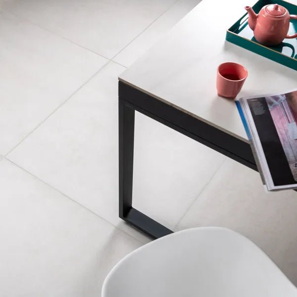 clay stone white tiles 800x800mm, Concrete Effect Tiles, Floor Tiles, Porcelain Tiles, Tiles, White stone effect Tiles, 