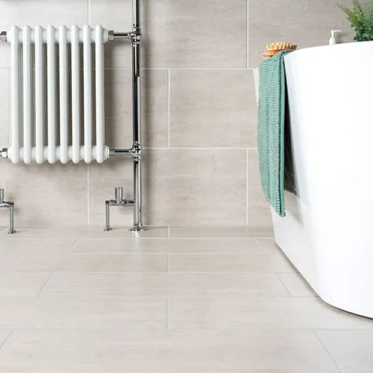Atrium Marte Perla tiles, measuring 300x600mm, are versatile for use as floor tiles, porcelain tiles, wall tiles, or white tiles.