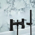core bath shower mixer tap black, Scudo, Black Bath Shower Mixer Taps, Bath Taps, Taps, 4