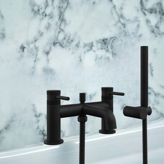 Core Bath Shower Mixer Tap Black - bathandtile