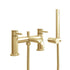 core bath shower mixer tap brushed brass, Scudo, Brushed Brass Bath Shower Mixer Taps, Bath Taps, Taps, 1