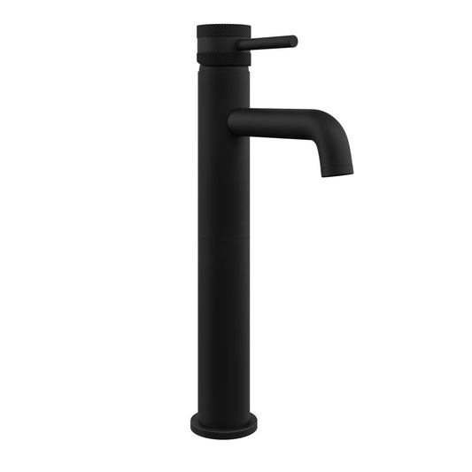 Core Tall Mono Basin Mixer Tap Black - bathandtile