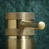 core tall mono basin mixer tap brushed brass, Scudo, Brushed Brass Basin Taps, Tall Basin Taps, Taps, 3