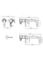 core wall mounted basin tap brushed brass, Scudo, Brushed Brass Basin Taps, Taps, Wall Mounted Basin Taps, 4