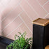 detroit rose 72x295mm tiles, Floor Tiles, Metro  Tiles, Porcelain Tiles, Wall Tiles, Pink Tiles, 3