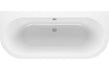donatello back to wall bath 1700x750x600mm bath panel, Baths, Double Ended Baths, Straight Baths, Alessio, 4