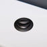 Dual Push Button Cover Matt Balck - bathandtile