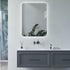 edge 600x800mm rectangle back lit led mirror, Alessio, Illuminated Bathroom Mirror, Mirrors, 1
