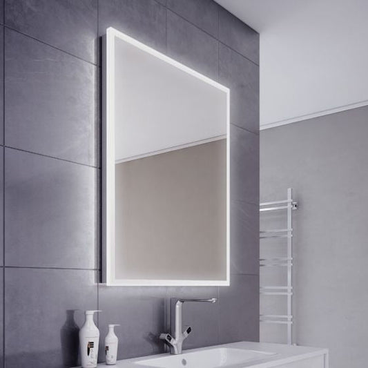 elegant 600x800mm rectangle surround lit led mirror, Alessio, Illuminated Bathroom Mirror, Mirrors, 1