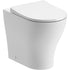 Elenna Rimless Back To Wall WC & Soft Close Seat - bathandtile