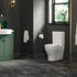 Elenna Rimless Close Coupled WC & Soft Close Seat - bathandtile