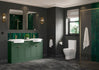 Elenna Semi Recessed Basin 555x435mm 1TH - bathandtile