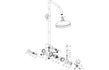 elio traditional concentric single outlet overhead shower, Alessio, Mixer Showers, Showers, 6